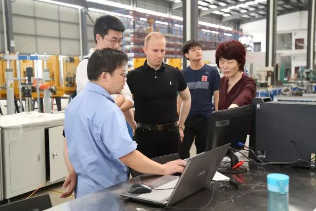 American partners come to our company for research and inspection(图4)